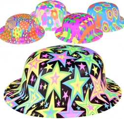 Kolorowy imprezowy kapelusz na karnawał i urodziny
