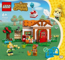 Lego Animal Crossing wizyta Isabelle zestaw konstrukcyjny dla dzieci
