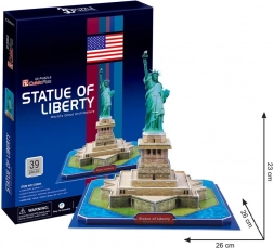 CubicFun 3D puzzle Statua Wolności 39 elementów