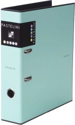 Segregator A4 PASTELINI zielony, dźwigniowy, 7 cm