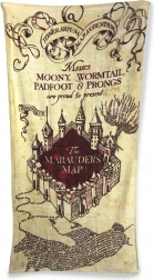 Ręcznik Harry Potter Mapa Huncwotów