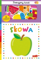 Interaktywna książka Słowa – seria Akademia Mądrego Dziecka: Poznajemy świat