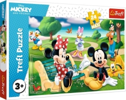 Puzzle 24 Maxi – MICKEY MOUSE i przyjaciele – TREFL