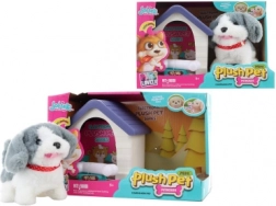 Interaktywny piesek z budą i akcesoriami