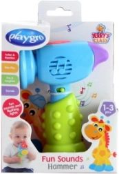 Playgro wesoły młoteczek z dźwiękami i światłami