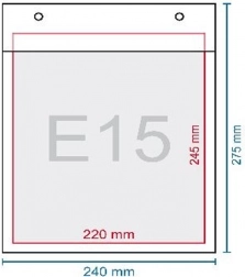kopertę bąbelkową E15 samoprzylepną 27,5 × 24 cm