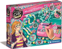 Kreatywne studio z literkami CRAZY CHIC – zestaw do tworzenia biżuterii