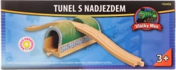 Drewniany tunel z wiaduktem Maxim