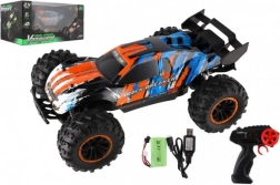 Auto RC Buggy szybkobieżny pomarańczowo-niebieskie