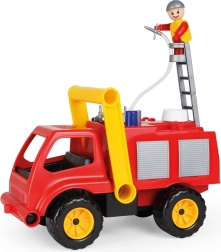 Lena aktywna strażacka ciężarówka z działkiem wodnym