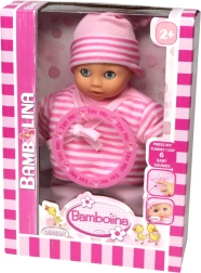 Interaktywna lalka Bambolina 20 cm