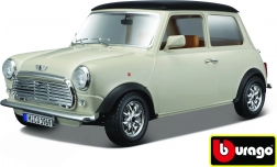 Metalowy model Mini Cooper 1969 Bburago 1:18 beżowy