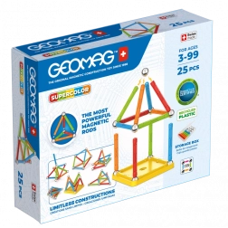 Geomag Supercolor magnetyczna układanka 25 elementów