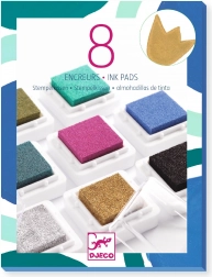 Poduszki z tuszem do stempli Chic Djeco