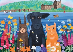 Puzzle RAVENSBURGER zwierzęcy przyjaciele 1000 elementów