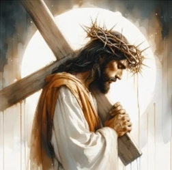 Malowanie diamentowe Jezus – droga krzyżowa 30 × 40 cm