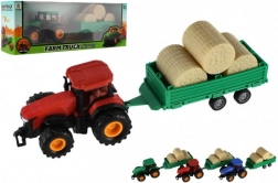 Traktor z przyczepą na napęd cierny