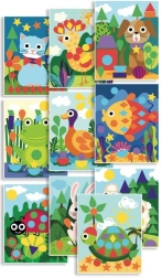 Naklejki kształty i kolory – farma