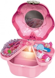 Kwiatowa szkatułka na biżuterię dla dzieci