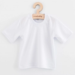 dziecięca bawełniana koszulka z krótkim rękawem New Baby