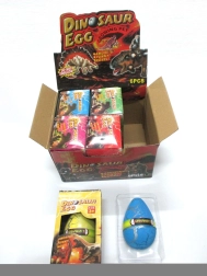 Jajko z rosnącym dinozaurem 12 × 8 cm