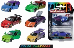 Autka zmieniające kolor Color Changers 7,5 cm – 6 modeli