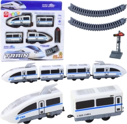 Elektryczny pociąg dużych prędkości City Express z torami, 13 elementów