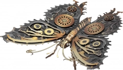 3D puzzle Steampunkowy motyl