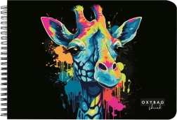 Szkicownik A3 z spiralą, 40 arkuszy, 190 g/m² żyrafa