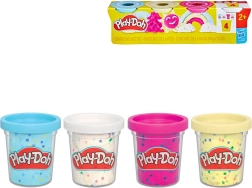 Masa plastyczna Play-Doh z konfetti, 4 kubeczki - 4 szt.