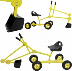 dziecięca koparka do piasku AXI z siedziskiem obracanym o 360°