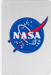 Notatnik BAAGL NASA srebrny, w linie