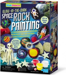 Zestaw 4M Malowanie kamieni Kosmos świecący w ciemności