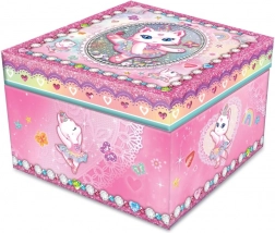 Muzyczna szkatułka Baletnica z Kotek