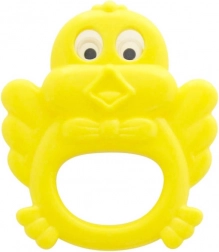 grzechotka kurczątko z ruchomymi oczkami 12 cm