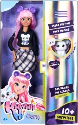 Lalka Kawaii Hi Cora ze zwierzątkiem Kurumi