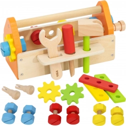 Drewniany zestaw narzędzi w pudełku VIGA PolarB