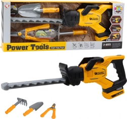 Dziecięcy zestaw ogrodniczy z elektrycznymi nożycami