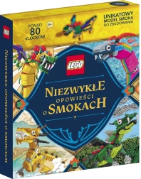 Ameet: LEGO Master Brand – niezwykłe historie o smokach (książka i zestaw klocków)
