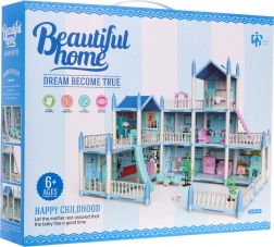 3-poziomowy domek dla lalek Zabawka dla dzieci
