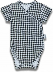 Bawełniane body niemowlęce z krótkim rękawem Nicol Viki