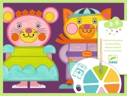 Malowanie z paletą – urocze zwierzątka DJECO