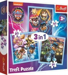 Puzzle 3w1 Psi Patrola Mighty Pups