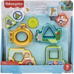 Fisher‑Price puzzle środki transportu z dźwiękami
