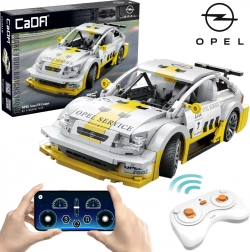 Klocki CaDA RC samochód wyścigowy OPEL Astra V8 Coupe Dual Mode 330 elementów