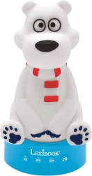 3D miś z bajkowym światłem nocnym