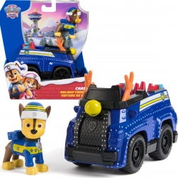 Paw Patrol świąteczny policyjny wóz z figurką Chase