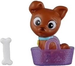 Barbie piesek w koszyku