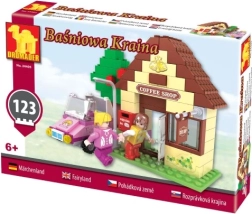 Klocki Dromader dla dziewczynek, 123 elementy