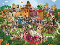 HEYE Puzzle Stożki cukrowe 1500 elementów
